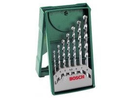 Sada vrtáků Bosch do kamene 7kusů (PSB50 RE, 500RE, 650RE, 750RE, 850-2RE)