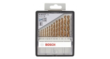 Vrtáky do kovu Bosch HSS-TiN 135 °, 13-dílná sada (GSB21-2RE, GSB21-2RCT, GSB19-2RE, GSB16RE)